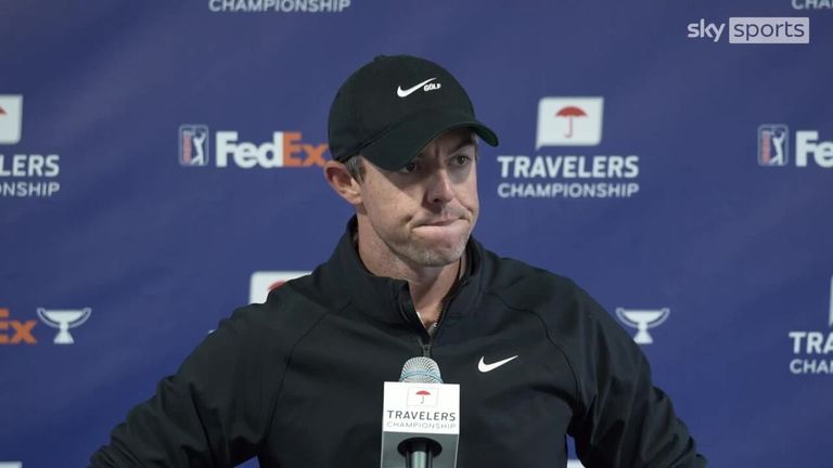 Rory McIlroy says he was surprised by Brooks Koepka's decision to join the Saudi-backed LIV Invitational Series