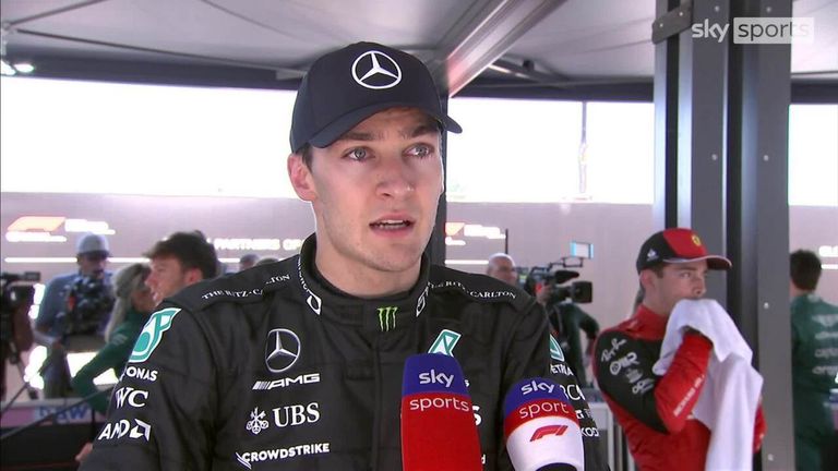 George Russell was pleased with the pace of his Mercedes in Montreal but says they are yet to fully resolve their porpoising issues