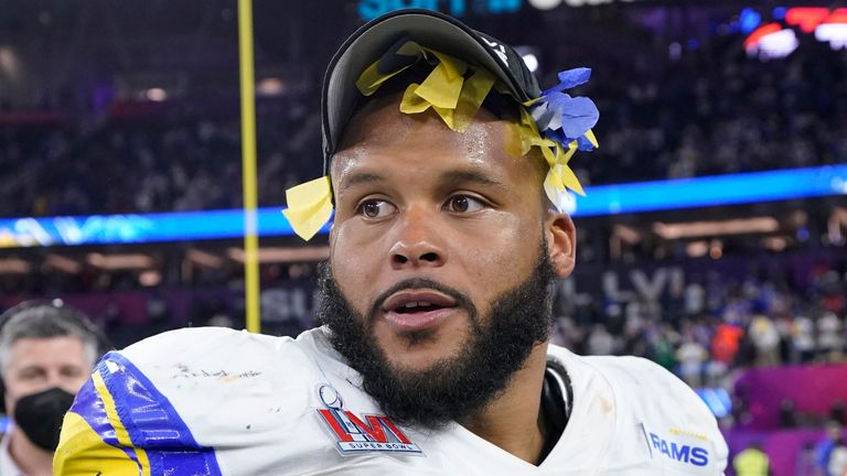 Los Angeles Rams defensive tackle Aaron Donald is rumoured to be considering retirement after only eight seasons in the NFL
