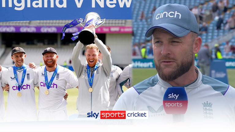 Brendon McCullum gives his reaction to England's 3-0 series win over New Zealand