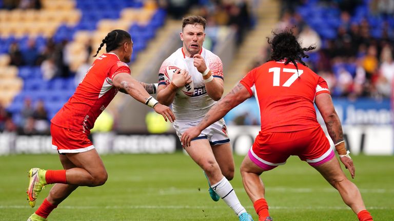 Highlights of England's clash with the Combined Nations All Stars