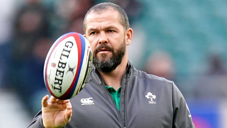Ireland head coach Andy Farrell had his side playing a fantastic brand of rugby this season 